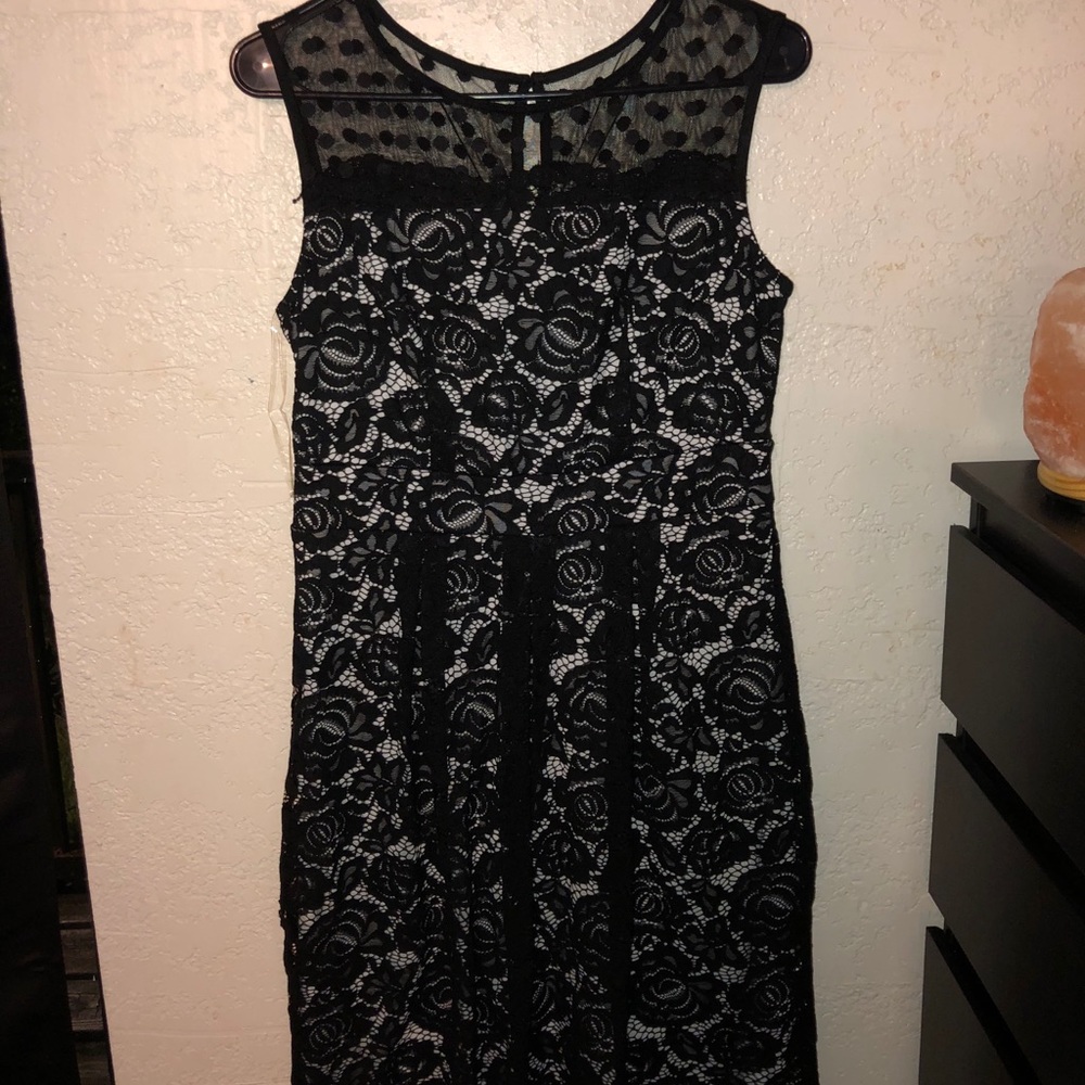 Black Lace Dress